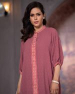 WOMENS WOVEN LONG KURTI (Copy) - Image 2